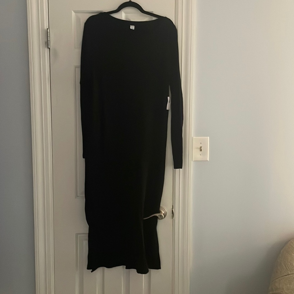 NWT Old Navy Sweater-knit T-Shirt dress.Size Large